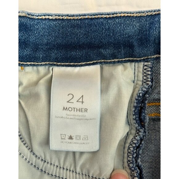 MOTHER Blue Flare & Wide Leg Jeans - Picture 8 of 16
